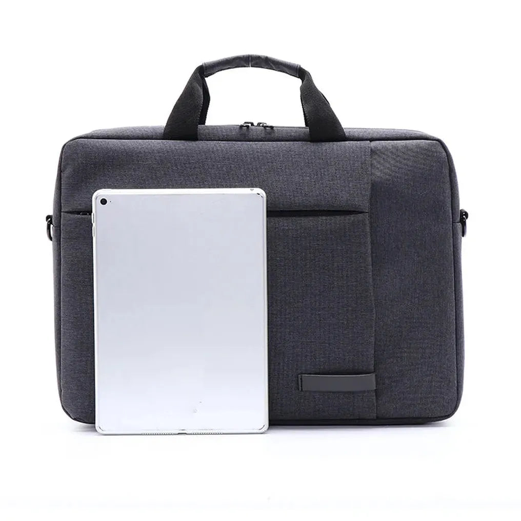 HKM-305619 Multifunctional Laptop Briefcase for Men and Women - Eco-Friendly Shoulder Bag Suitable for College and Travel