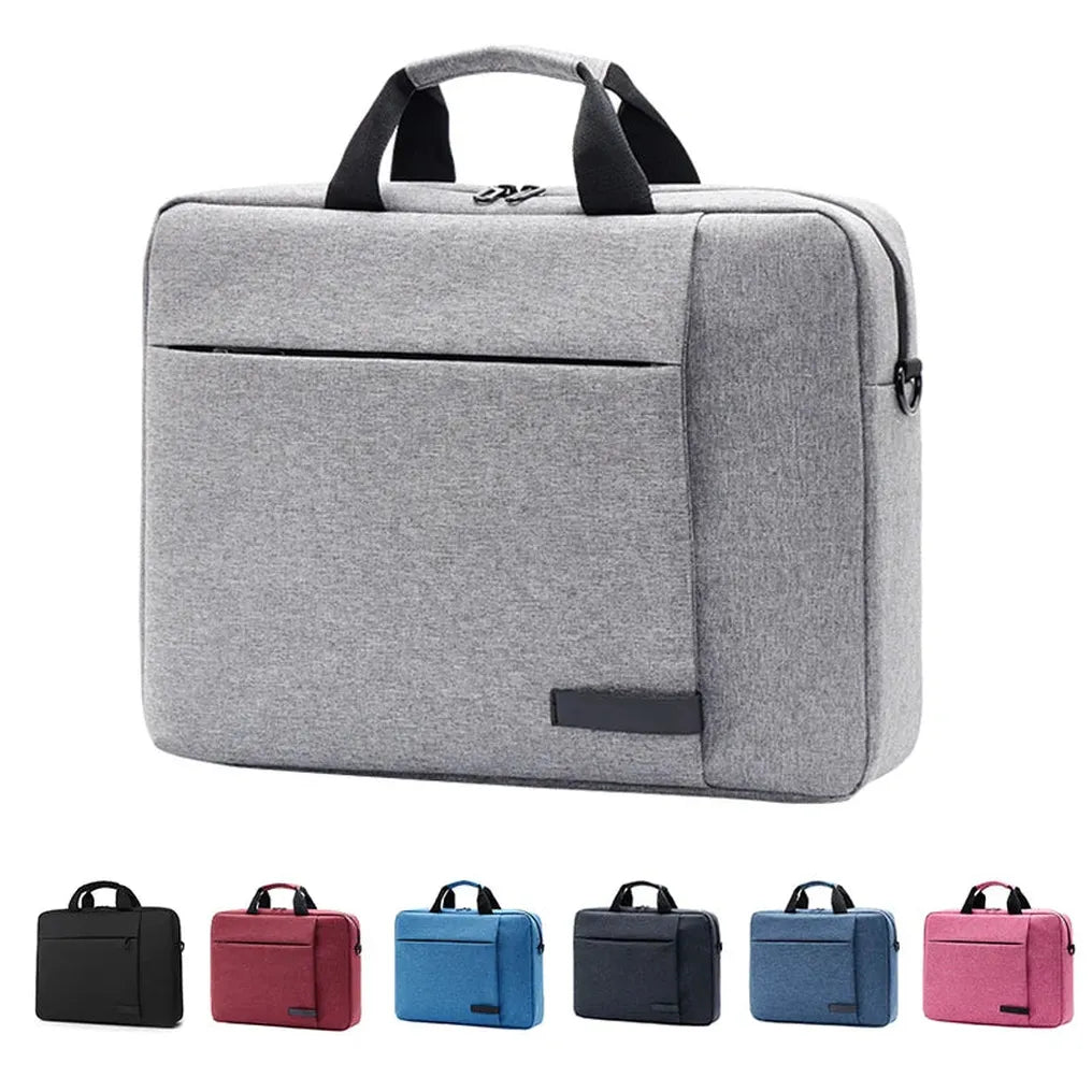 HKM-305619 Multifunctional Laptop Briefcase for Men and Women - Eco-Friendly Shoulder Bag Suitable for College and Travel