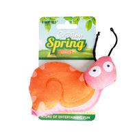HKM-3056829 Cat Plush Chew Toy - Mint Scented with Insect, Mushroom, and Flower Designs