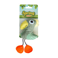 HKM-3056829 Cat Plush Chew Toy - Mint Scented with Insect, Mushroom, and Flower Designs