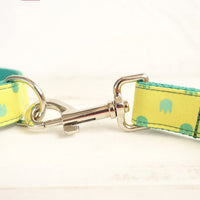 HKM-3057981 Adjustable Dog Collar and Leash Set with Cute Paw Pattern for Small to Large Dogs - Dragon Claw Design