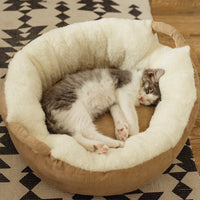 HKM-3058237 Soft Suede Cat Sleeping Pad for Small and Medium Pets, Cozy Velvet with PP Cotton Filling, Two Sizes Available