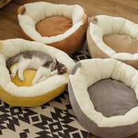 HKM-3058237 Soft Suede Cat Sleeping Pad for Small and Medium Pets, Cozy Velvet with PP Cotton Filling, Two Sizes Available