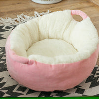 HKM-3058237 Soft Suede Cat Sleeping Pad for Small and Medium Pets, Cozy Velvet with PP Cotton Filling, Two Sizes Available