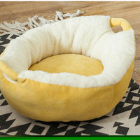 HKM-3058237 Soft Suede Cat Sleeping Pad for Small and Medium Pets, Cozy Velvet with PP Cotton Filling, Two Sizes Available