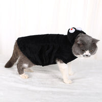 HKM-3058749 Funny Spider Pattern Dog Clothes for Halloween - Sizes S, M, L, Made of Polyester