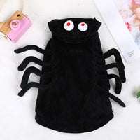 HKM-3058749 Funny Spider Pattern Dog Clothes for Halloween - Sizes S, M, L, Made of Polyester