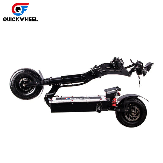 HKM-305939 8000W Off-Road Electric Scooter, Dual Motors, Full Suspension, Waterproof, Foldable, 13-Inch Tires, 100-110km Range