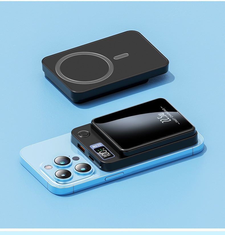 HKM-306131 Magnetic Portable Charger for Seamless Device Charging