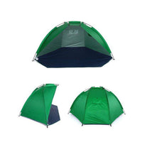 HKM-306259 Outdoor Easy-Fit Camping Tent with Sun Shade Canopy