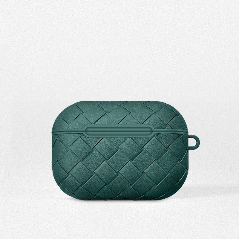 HKM-306259 TPU Woven Protective Sleeve for 3rd Gen Apple AirPods Pro - Soft Cover in Multiple Colors