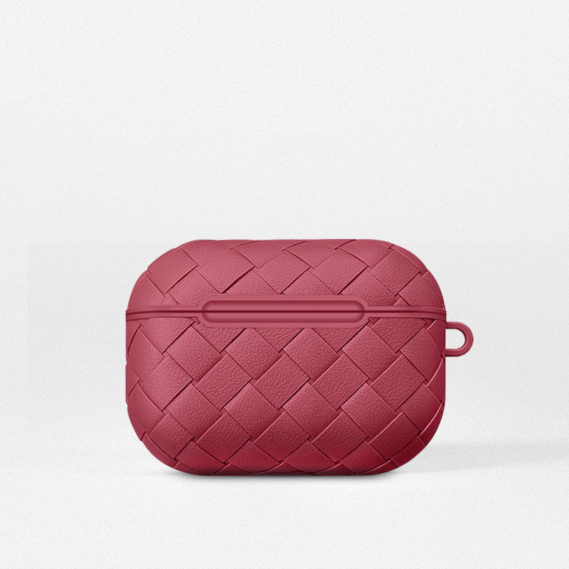 HKM-306259 TPU Woven Protective Sleeve for 3rd Gen Apple AirPods Pro - Soft Cover in Multiple Colors