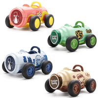 HKM-306323 Alloy Diecast Pull Back Car Model with Sound Effects - 1:36 Scale Toy for Ages 3 and Up