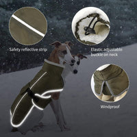 HKM-3063613 Cozy Waterproof Cold-Proof Cotton Coat for Pets - Ideal for Autumn and Winter
