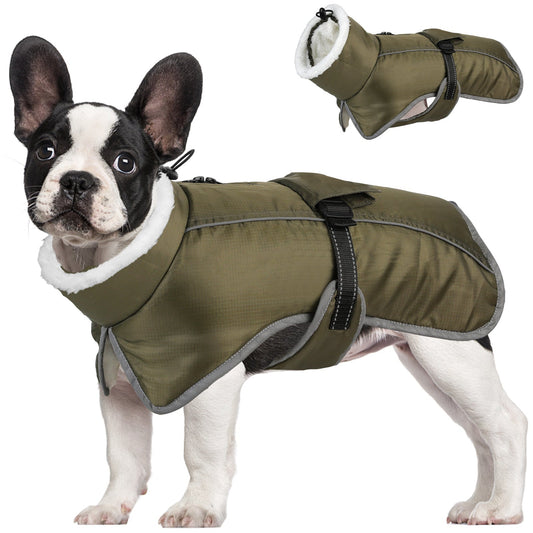 HKM-3063613 Cozy Waterproof Cold-Proof Cotton Coat for Pets - Ideal for Autumn and Winter