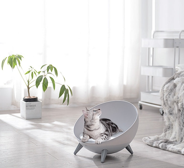HKM-3063997 Hemispherical Plastic Pet Nest for Comfortable Pet Relaxation