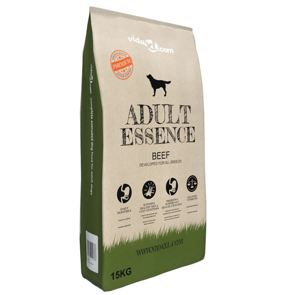 HKM-3064125 Adult Essence Beef Dry Dog Food for Optimal Digestive Health and Healthy Skin ¨C 15 kg
