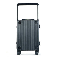 HKM-306451 Personalised Aluminium Trolley Travel Suitcase with Wide Frame