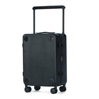 HKM-306451 Personalised Aluminium Trolley Travel Suitcase with Wide Frame