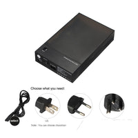 HKM-306579 Portable External Hard Drive Enclosure for Desktop Use