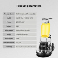 HKM-306643 Multifunctional Electric Carpet and Floor Cleaning Machine for Marble Polishing
