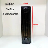 HKM-306835 7-13 Fins Oil-Filled Electric Heater with LCD Display and Remote Control – 1500/2500W Adjustable Thermostat, Overheat & Tip-Over Protection