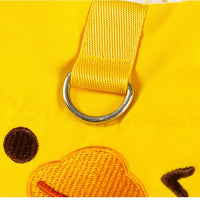 HKM-3068477 Adorable Duck Costume Set for Pets - Quilted Vest and Hat for Cats and Small Dogs, Warm Fleece Fabric