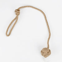 HKM-3069501 Durable Hemp Rope Ring Dog Leash for Active Pets