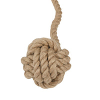 HKM-3069501 Durable Hemp Rope Ring Dog Leash for Active Pets