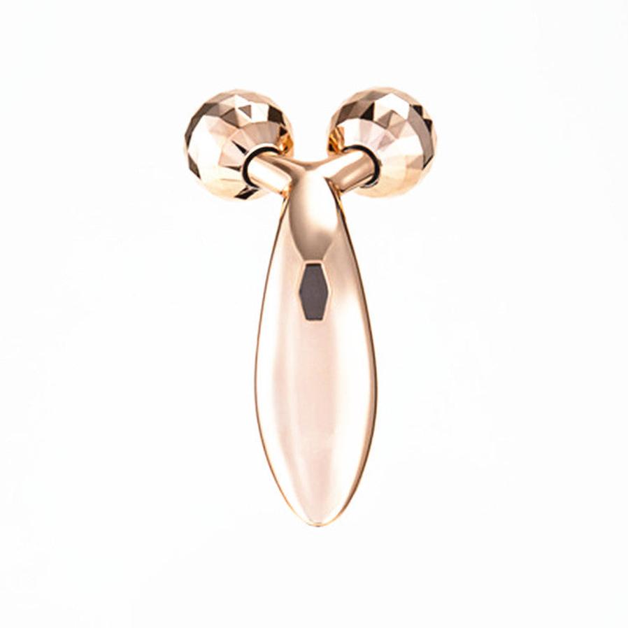 HKM-306963 Metal Face-Lifting Massager - 17x10cm with Color Box 18.5x12x6cm
