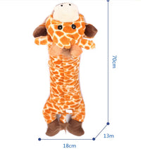 HKM-3070525 Dog Teddy Molar Sound Toy - Bite-Resistant Jacquard Velvet Design for Comfort and Training