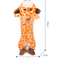 HKM-3070525 Dog Teddy Molar Sound Toy - Bite-Resistant Jacquard Velvet Design for Comfort and Training