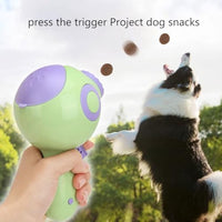HKM-3071165 Interactive Treat Launcher and Snack Dispenser Toy for Dogs - Slow Feeder Training Gadget