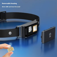 HKM-3071677 Pet GPS Positioning Collar - Accurate Tracking Device with Lithium Battery, 32MB Memory and Compact Design