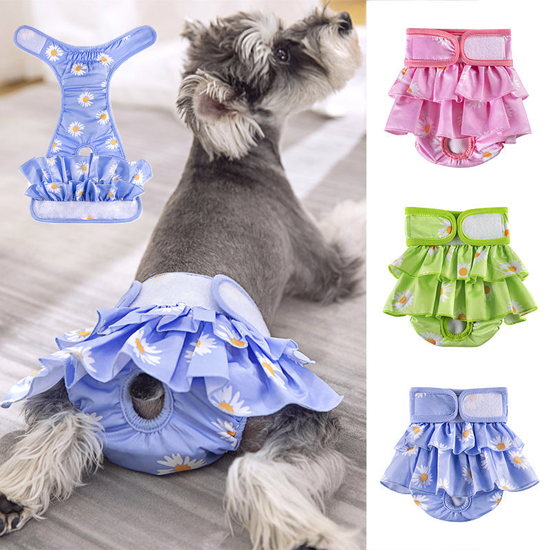 HKM-3072061 Leak-proof Physiological Pants for Medium to Large Dogs, Soft Waterproof Fabric with Absorbent Inner Layer