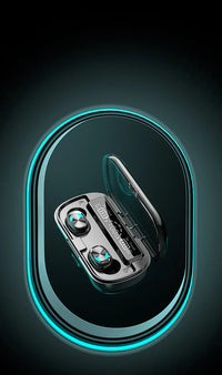 HKM-307219 Wireless Waterproof Earbuds with LED Display - Professional Customization X8 Headphones