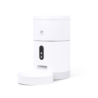 HKM-3073469 Smart WiFi Automatic Pet Feeder with 1080P HD Camera, 4L Capacity, Moisture-Proof Design, and App Control