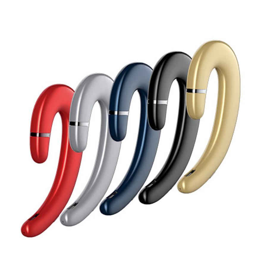 HKM-307411 Wireless Mini Ear-Mounted Hands-Free Headset with Multi-Point Bluetooth Connectivity and Call Function