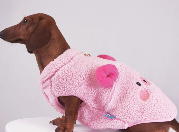 HKM-3074237 Lambswool Vest for Dogs and Cats ¨C Cozy Autumn and Winter Pet Clothing