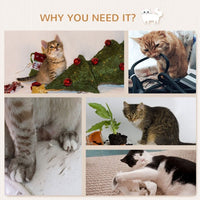 HKM-3075645 Modern Cat Wall Shelves Set with Soft Hammock and Height Adjustable Jumping Platforms