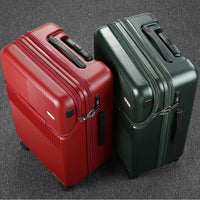 HKM-307603 Durable Water-Resistant Red Suitcase Trolley for Travel