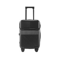 HKM-307603 Durable Water-Resistant Red Suitcase Trolley for Travel