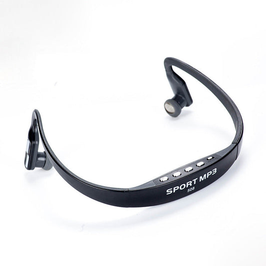 HKM-307603 Wireless Back-Mounted Sports Headset with USB Connection and Adjustable Fit