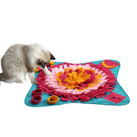 HKM-3076285 Interactive Blue Felt Cloth Pet Educational Bite Toy