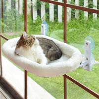 HKM-3077053 Cozy Cat Hammock for Indoor and Balcony Use - Available in Orange and Grass Green