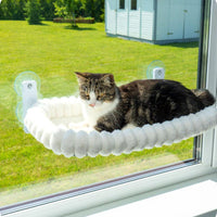 HKM-3077053 Cozy Cat Hammock for Indoor and Balcony Use - Available in Orange and Grass Green