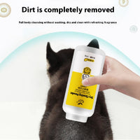 HKM-3077309 Pet Dry Cleaning Powder for Eye Dirt - Lemon, Rose, Mint, 260g