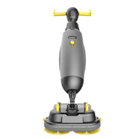 HKM-307795 8-Inch Mini Electric Floor Scrubber with Folding Handle