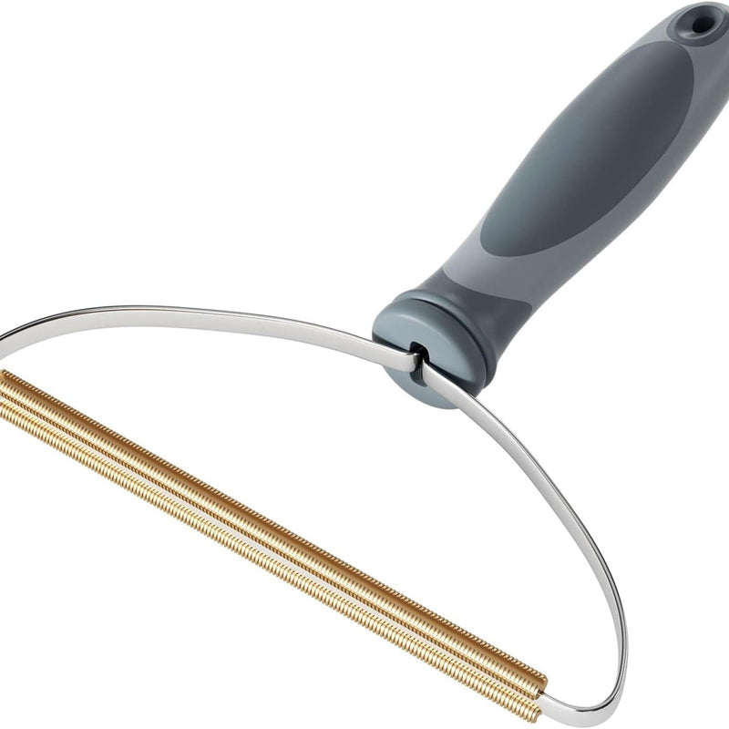HKM-307923 Pet Hair Remover Tool for Carpets, Upholstery, and Furniture - Durable Copper and Stainless Steel Design