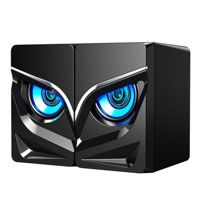 HKM-307923 Wireless Computer Speakers with AC and Battery Power Supply in Black and White Options